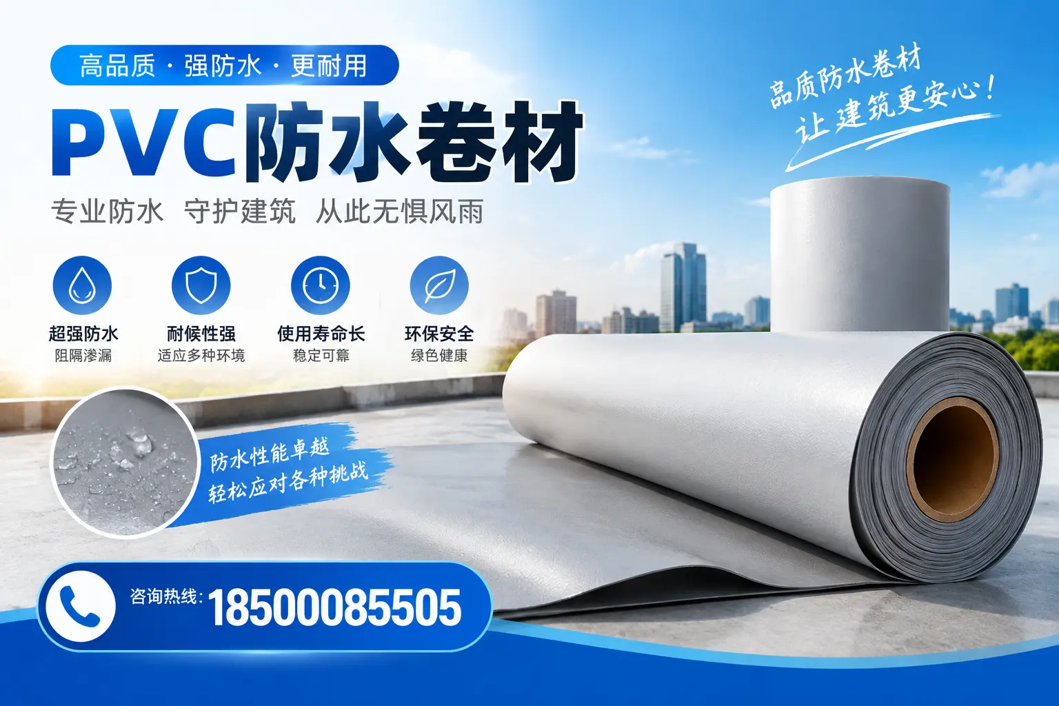 如何选择高质量的PVC防水卷材?西宁消费者必看指南